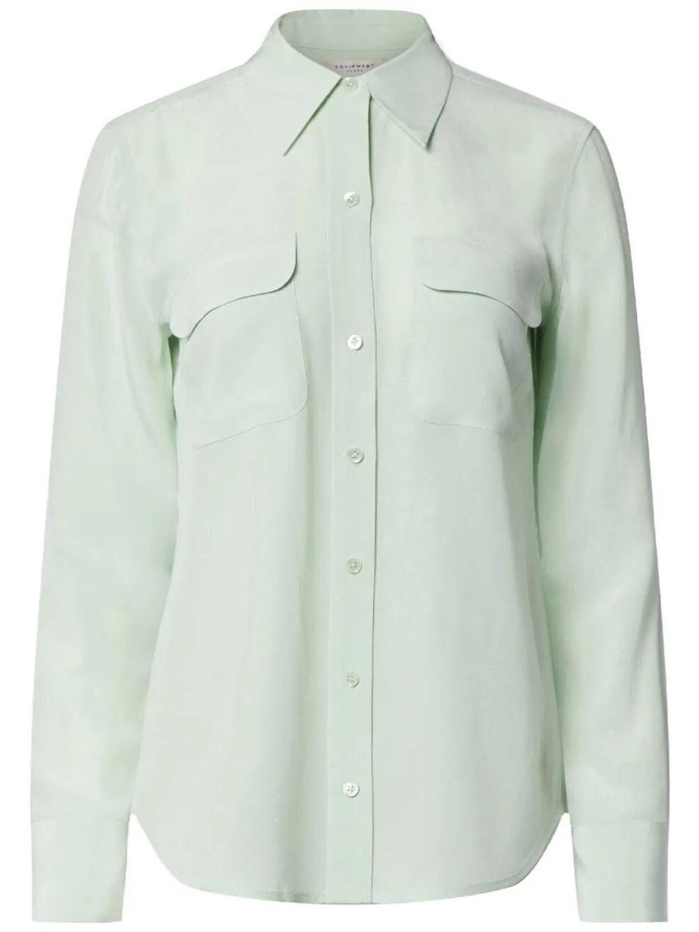 Equipment Silk Button Up Blouse